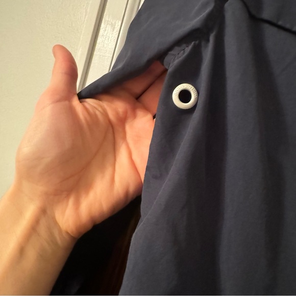 Jack Wills University Outfitters Rain Jacket Navy Blue US Size 2 UK Size 6 - Picture 7 of 7